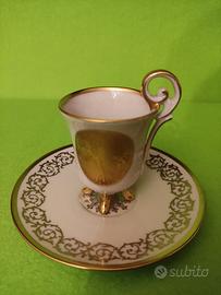 Servizio in porcellana oro zecchino