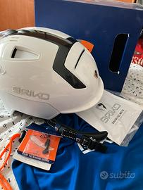 Casco Sci/Snowb Briko Mongibello carb,Tg 60 NUOVO