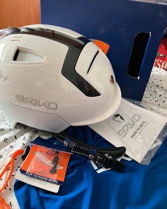 Casco Sci/Snowb Briko Mongibello carb,Tg 60 NUOVO