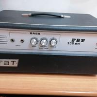 Amplificatore valvolare FBT BR500