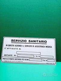 cartello vintage 