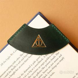 Segnalibro Doni della Morte Harry Potter Eco Pelle