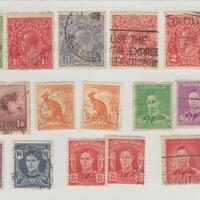 42 Francobolli Australia, 1888/1960 in busta