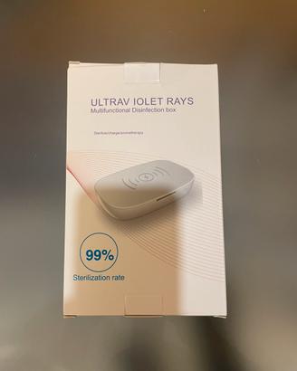 Sterilizzatore cellulare, ricarica wireless,