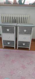 cassettiera/ comodini