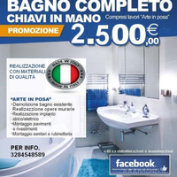 Ristrutturazione bagno 2.500