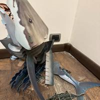 Lotto corpo umano, squalo e  dinosauro giocattolo