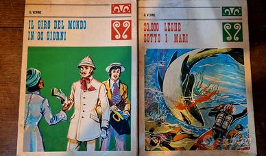 libri vintage Jules Verne