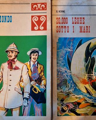libri vintage Jules Verne