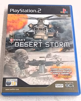 PS2 Conflict desert storm 🇮🇹 Testato