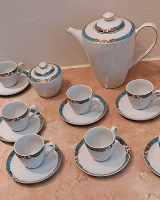 ELEGANTE SERVITO DA CAFFE' PORCELLANA BAVARIA. NUO