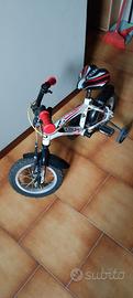 Bicicletta 12" pollici Doublezz z-boy 2/3/4 anni c
