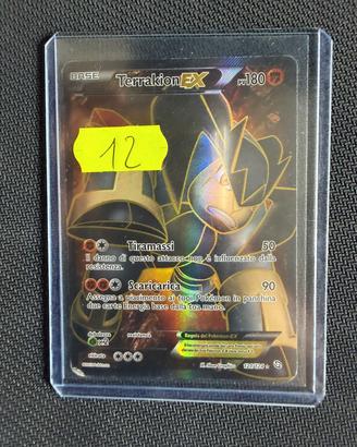 Pokémon – Terrakion EX 121/124 Full Art – Italiano
