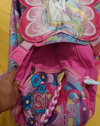 Zaino scuola SJ Unicorno con ali