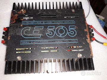 ampli coral ce 505