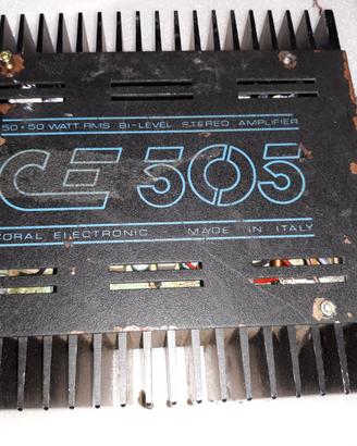 ampli coral ce 505