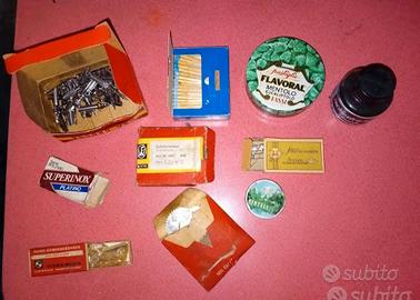lotto oggetti vintage con difetti