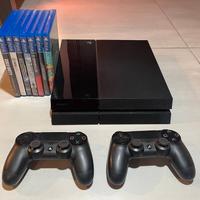 PlayStation 4 fat nera 500GB