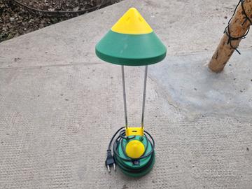 Lampada TUV da tavolo alogena anni 80 telescopica