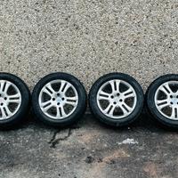 Cerchi+gomme 205/55R15 adatte su varie auto
