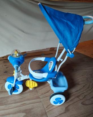 Biemme Triciclo Baby Plus azzurro