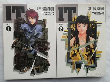 IT 1&2 + poster YUI TOSHIKI in giapponese 1998/9