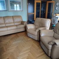 Salotto Natuzzi in pelle