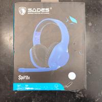 SADES Spirits – Cuffie Gaming (nuove, mai usate)