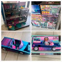 LOL Surprise! Casa + Auto con scatole originali