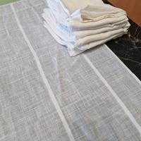 Set 4 tende cotone/lino, 88x220