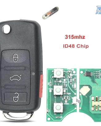 CHIAVE COMPLETA PER VOLKSWAGEN VW BEETLE GOLF PASS