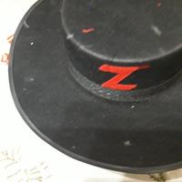 cappello zorro 