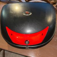 Bauletto per moto con piastra