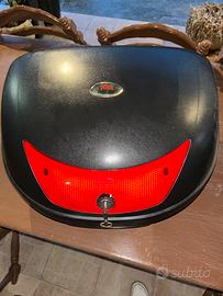 Bauletto per moto con piastra