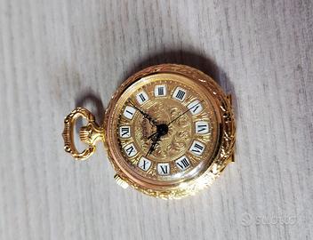 orologio Payard tasca dorato svegliarino vintage