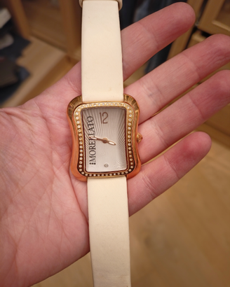 Orologio donna Morellato oro rosa,zirconi,diamante