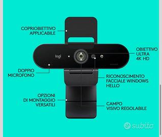 Logitech BRIO Stream Webcam 4K