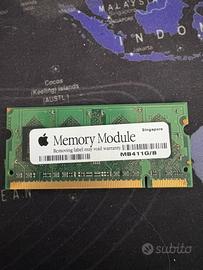 Modulo RAM Apple Memory Module 1GB MB411G/B 2RX16