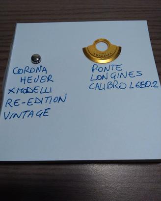 PEZZI DI RICAMBIO TAG HEUER LONGINES