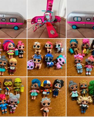 LOL Surprise originali + Glamper Camper + Pets e a