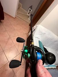 Canna Sougayilang 240 + mulinello baitcasting