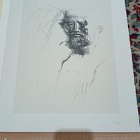 EMILIO GRECO LITOGRAFIA ORIGINALE 1971 SENZA TITOL