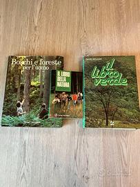 Il libro verde e 2 libri natura, boschi TCI