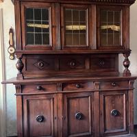 Credenza in legno massello, primi anni 900