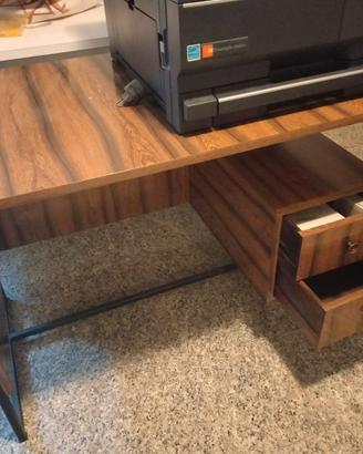 Tavolo Ufficio Legno con 2 cassetti