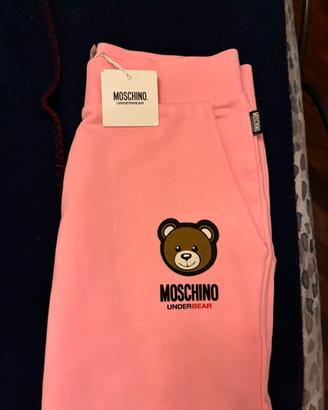 Pantalone moschino donna con orsetto e logo