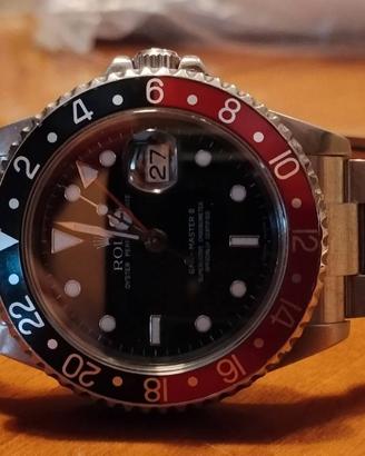 rolex gmt master 2,16710t,coke,seriale z