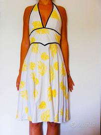 vestito anni 50 cotone