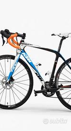 Bici da corsa Ktm carbon Disk TG 49 XS 11 v 