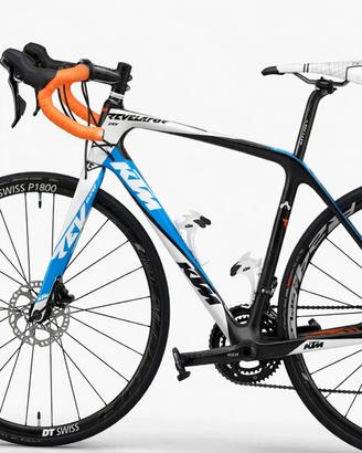 Bici da corsa Ktm carbon Disk TG 49 XS 11 v 